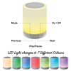 7 Colors Bluetooth Speakers