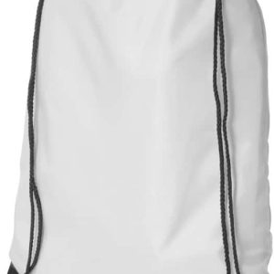 DRASTIN - Giftology 210D Polyster Drawstring Bag - White