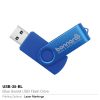 Blue Swivel USB 35-BL