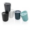 CELLE - Classic Coffee Tumbler - White (anti-microbial)