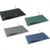 DOBERAN - @memorii 10W Wireless Charger PU Mouse Pad - Navy Blue