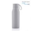 NEBRA - CHANGE Collection Vacuum Bottle with Loop - 600ml - Grey