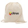 Drawstring Backpack In 100% Cotton Fabric
