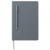 CAMPINA - Giftology A5 Hard Cover Notebook with Metal Pen - Grey
