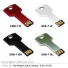 Key shaped USB Flash Drives