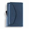 OTACI - c-secure PU RFID Card Holder & Wallet Navy Blue