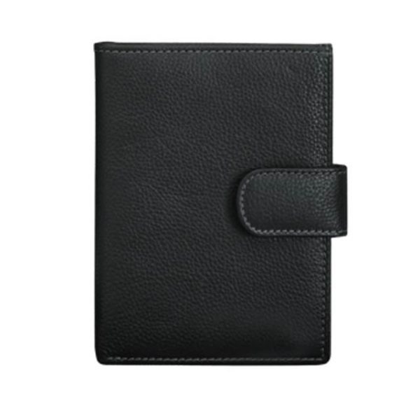 SANTHOME Genuine Leather Passport Cover - No Box