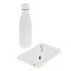LAUTA - Giftology Set of Stainless Bottle, Notebook and Pen - White