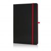 SUKH - SANTHOME A5 Hardcover Ruled Notebook Black-Red