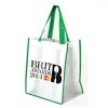 ANOKIS - RPET Shopping Bag White/Green