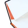 SUKH - SANTHOME A5 Hardcover Ruled Notebook Black-Orange