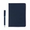 TOMAR - SANTHOME Set Of PU Thermo Notebook And Pen - Blue