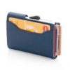 VATRA - c-secure PU RFID Card Holder & Wallet Navy Blue
