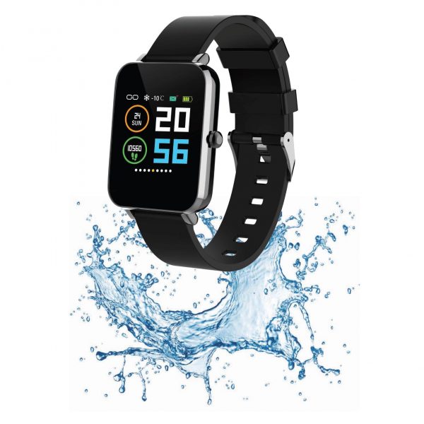 WNAT 818 @memorii LEVIN - Smart Bracelet - Silver / Black